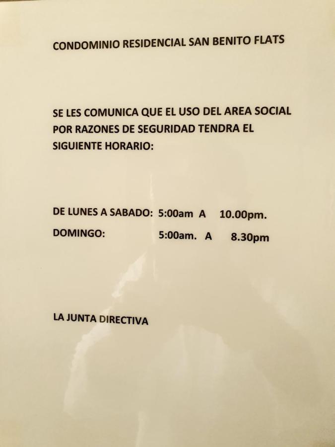 Appartamento San Benito Flats Wifi 50Mg - 4 Huespedes - Parqueos San Salvador Esterno foto